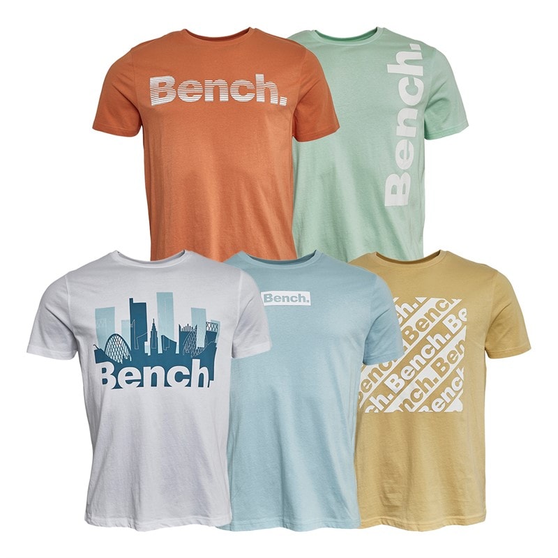 Bench Herenshirts Mirso Vijf Pack Gemengd