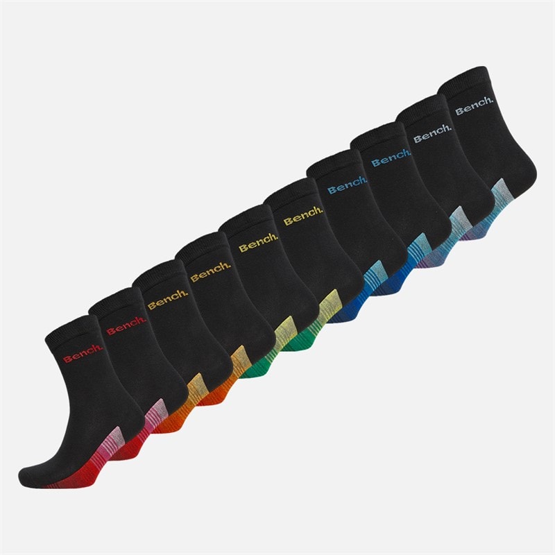 Bench Jongens Sokken 10-pack Zwart/Multi - Afbeelding 2