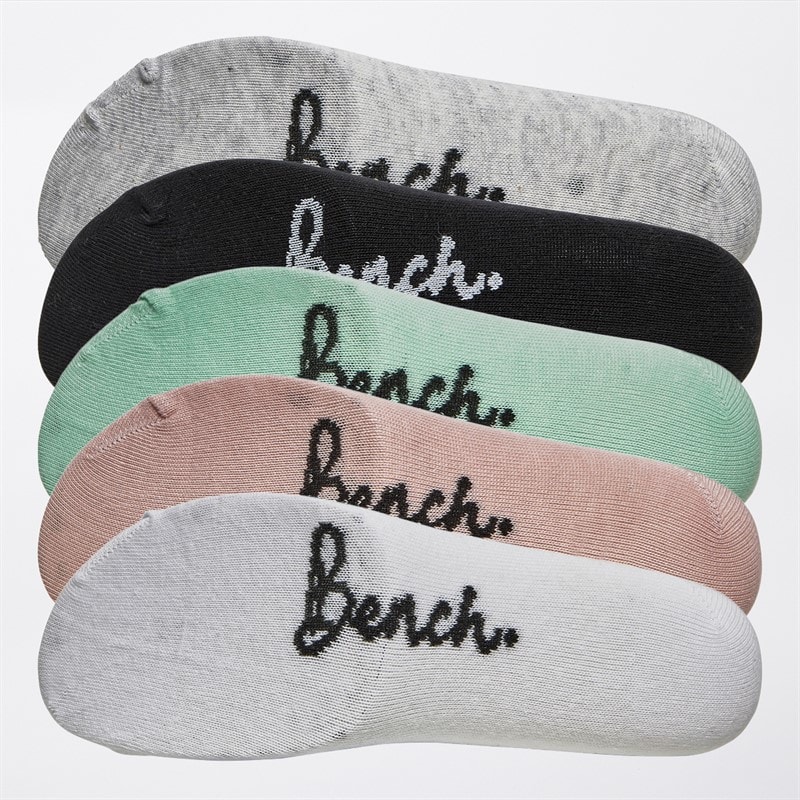 Bench Dames Lolite Vijf Pack Trainer Liners Multi - Afbeelding 2