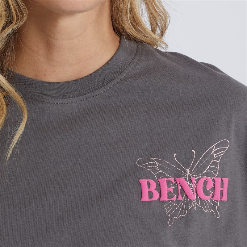 Bench Dames Kemi T-shirt Antraciet - Afbeelding 3