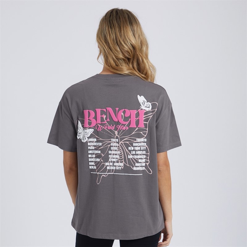Bench Dames Kemi T-shirt Antraciet - Afbeelding 5