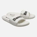 Bench Heren Cruise Slippers Wit/Wit/Zwart