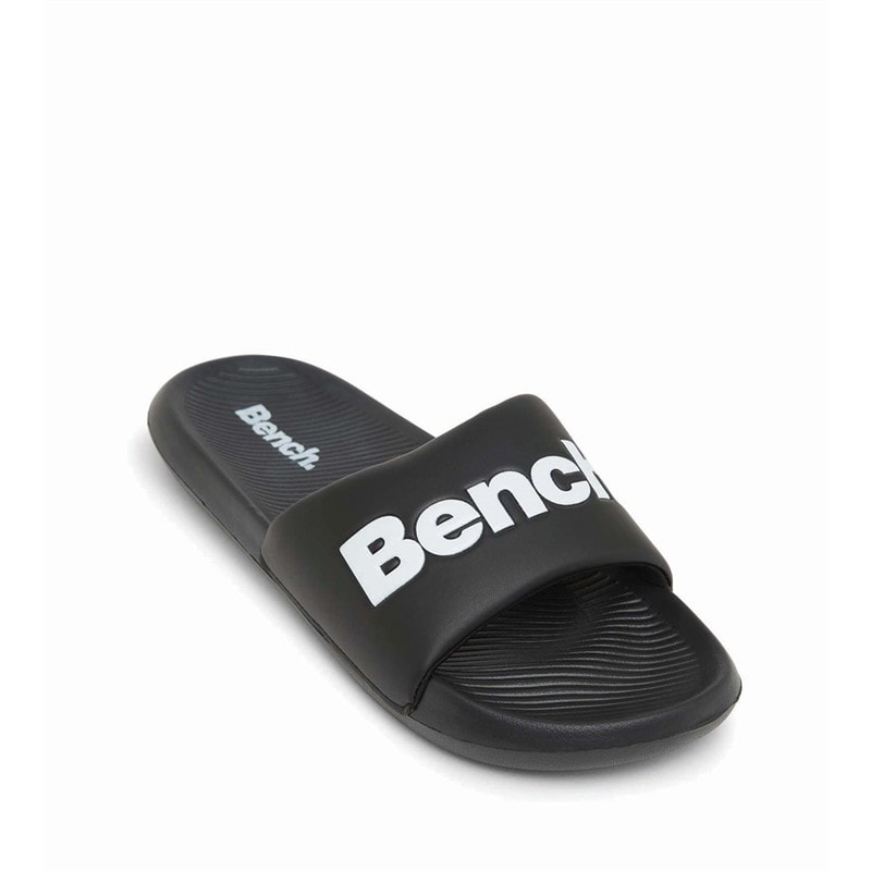 Bench Slippers Heren Cruise Zwart/Zwart/Wit - Afbeelding 4