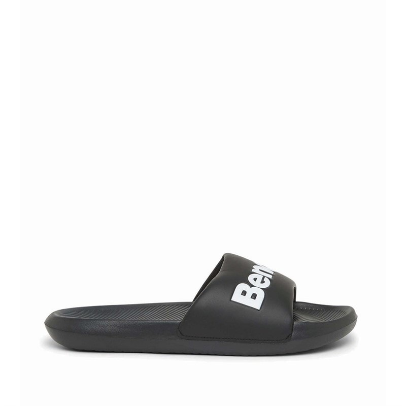 Bench Slippers Heren Cruise Zwart/Zwart/Wit - Afbeelding 5