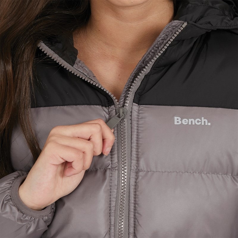 Bench Meisjesjas Kaylee Antraciet/Zwart - Afbeelding 3