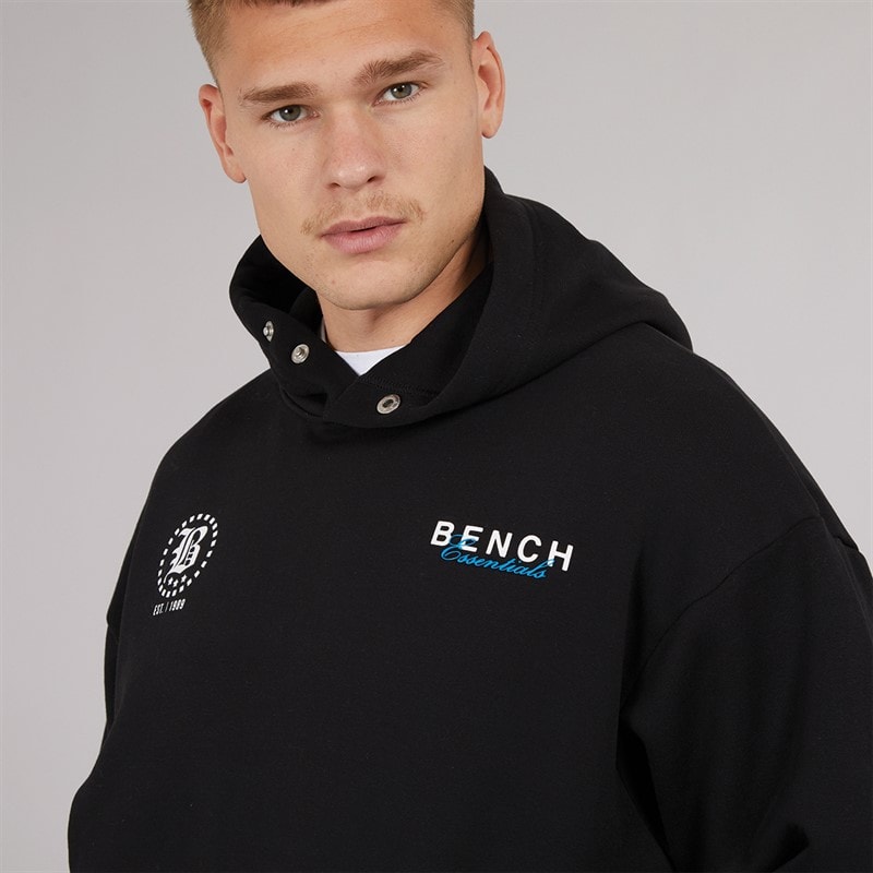 Bench Sweat à Capuche Ledall 1989 Noir homme - Image 3