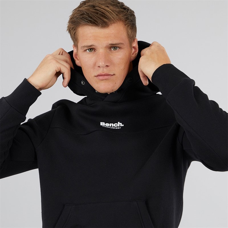 Bench Bluza z kapturem dla niego kolor czarny – zdjęcie  3