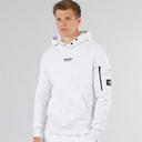 Bench Heren Dimora Utility Hoodie Licht Grijs Marl