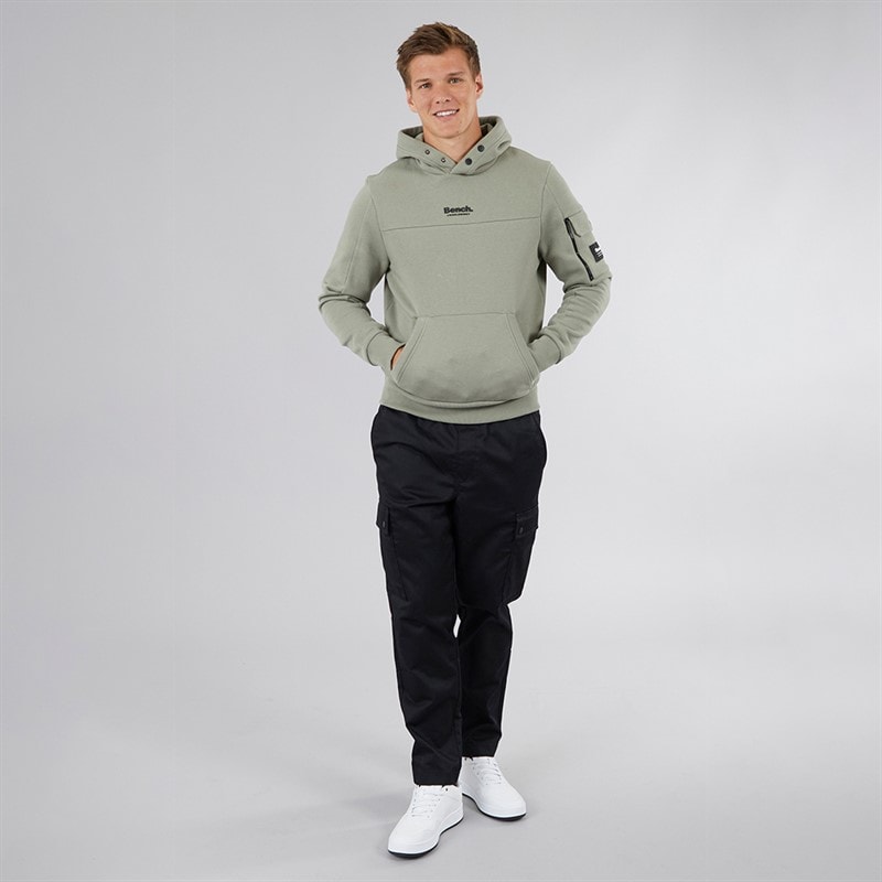 Bench Sweat à Capuche Utility Dimora Homme Sauge - Image 3
