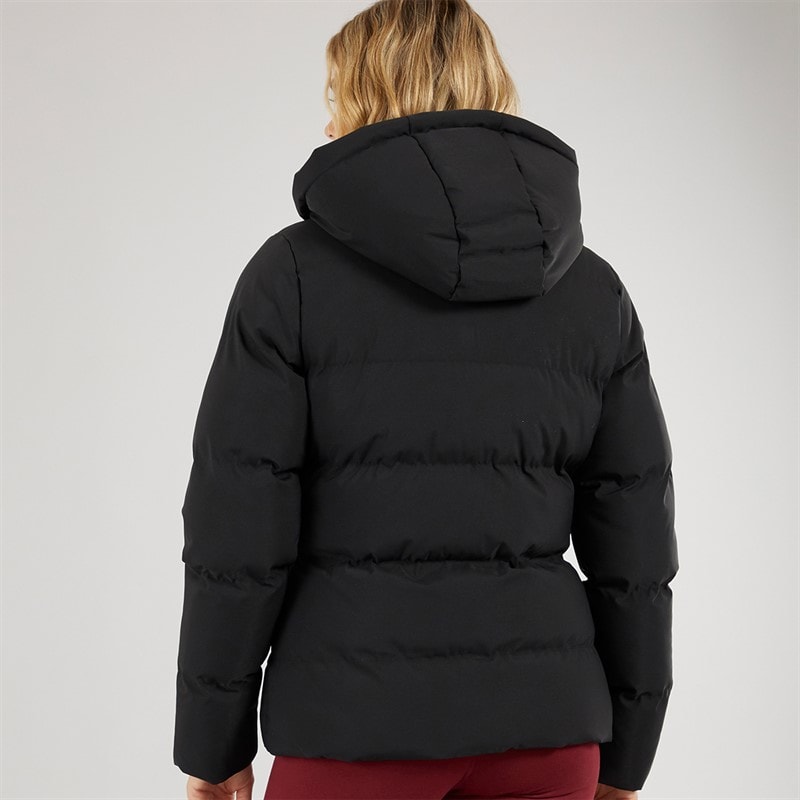 Bench Dames Atha Korte Puffer Jas Zwart - Afbeelding 2