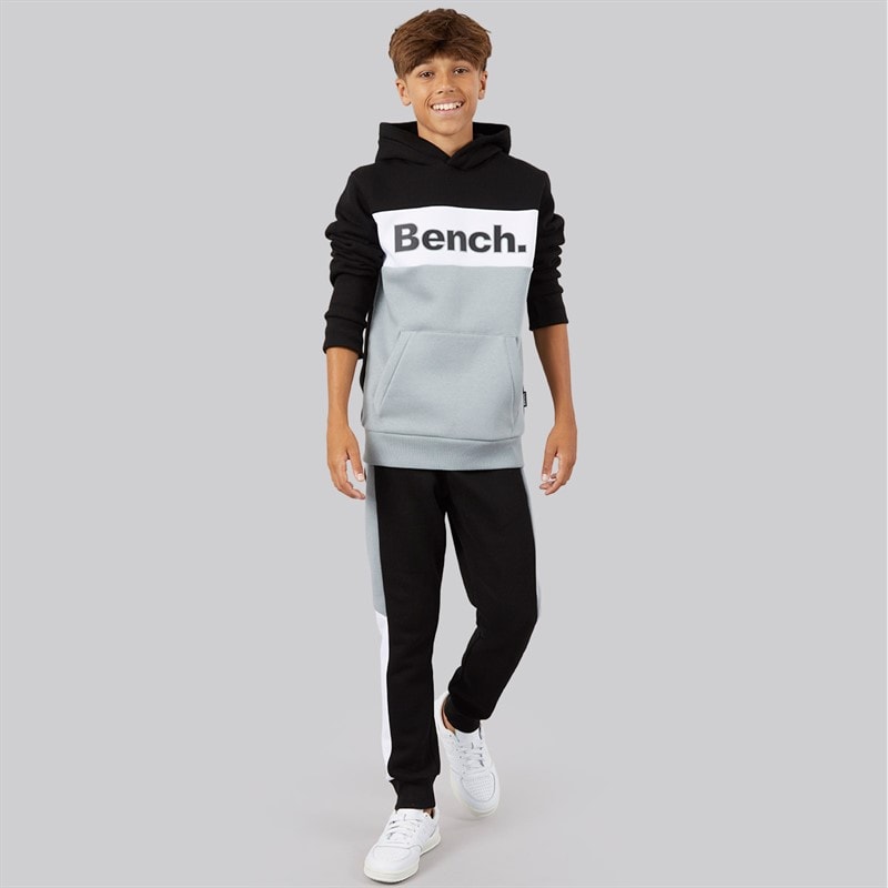 Bench Jongens Cambam Driedelig Trainingspak En T-Shirt Set Zwart - Afbeelding 5