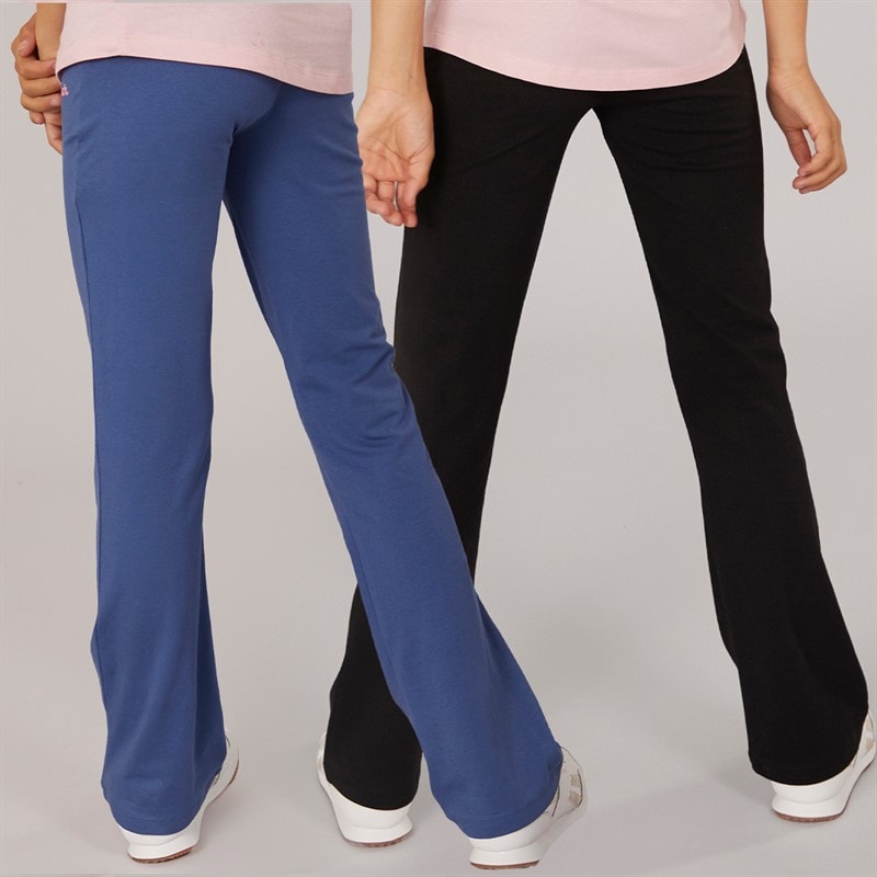Bench Meisjes Cenio Set van 2 Uitlopende Leggings Licht Marineblauw / Zwart - Afbeelding 2