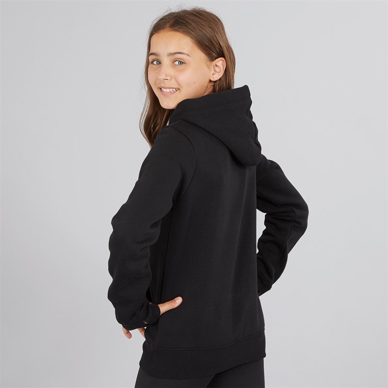 Bench Bluza z kapturem dla dziewczynki kolor czarny – zdjęcie  2