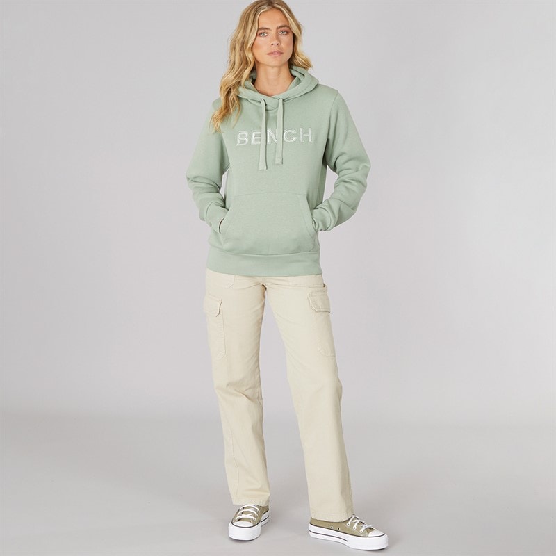 Bench Dames Emerre Hoodie Donker Salie Groen - Afbeelding 4