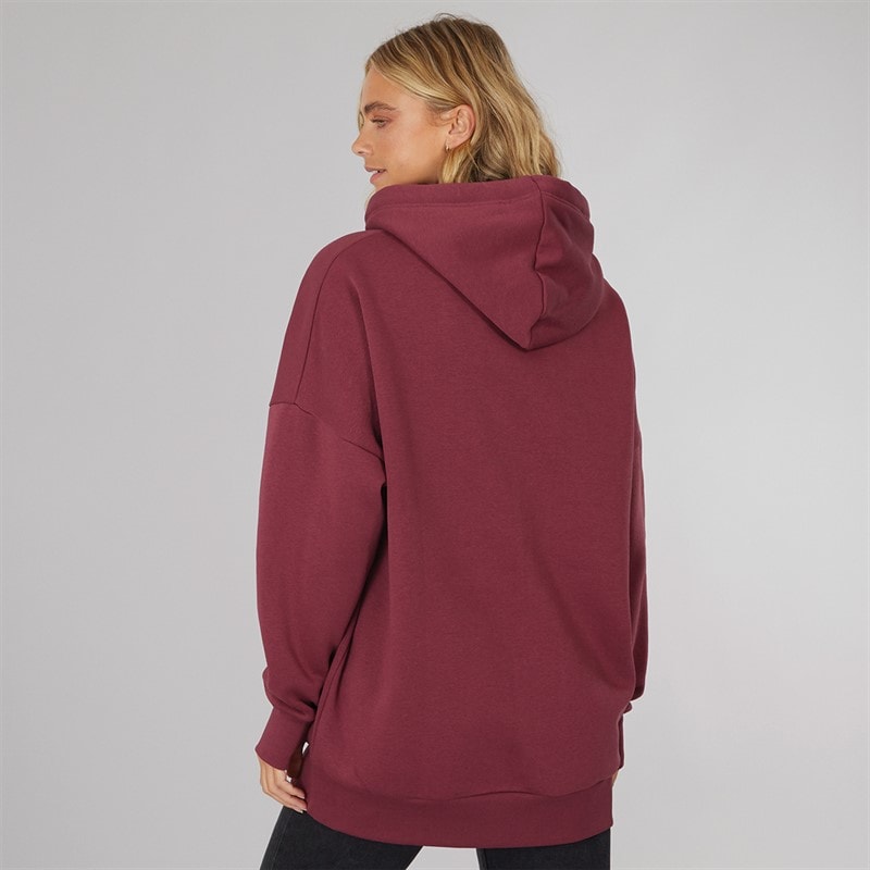 Bench Dames Dayla Oversized Hoodie Bourgogne - Afbeelding 2