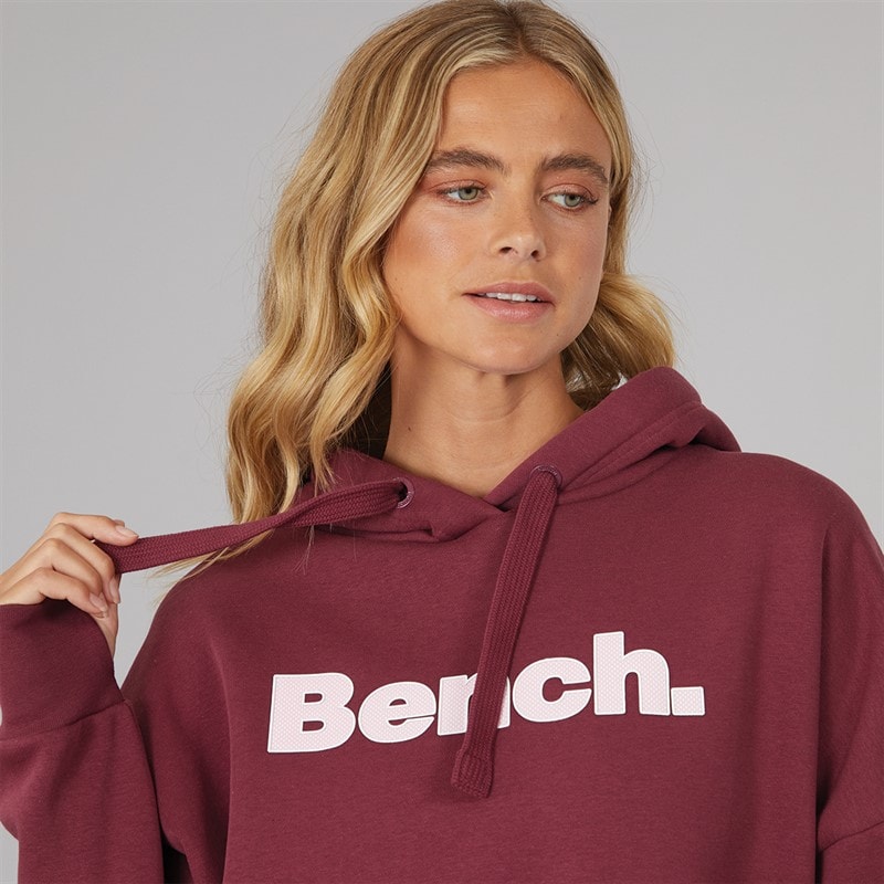 Bench Dames Dayla Oversized Hoodie Bourgogne - Afbeelding 3