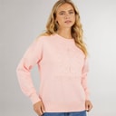 Bench Bluza dla niej kolor jasnoróżowy