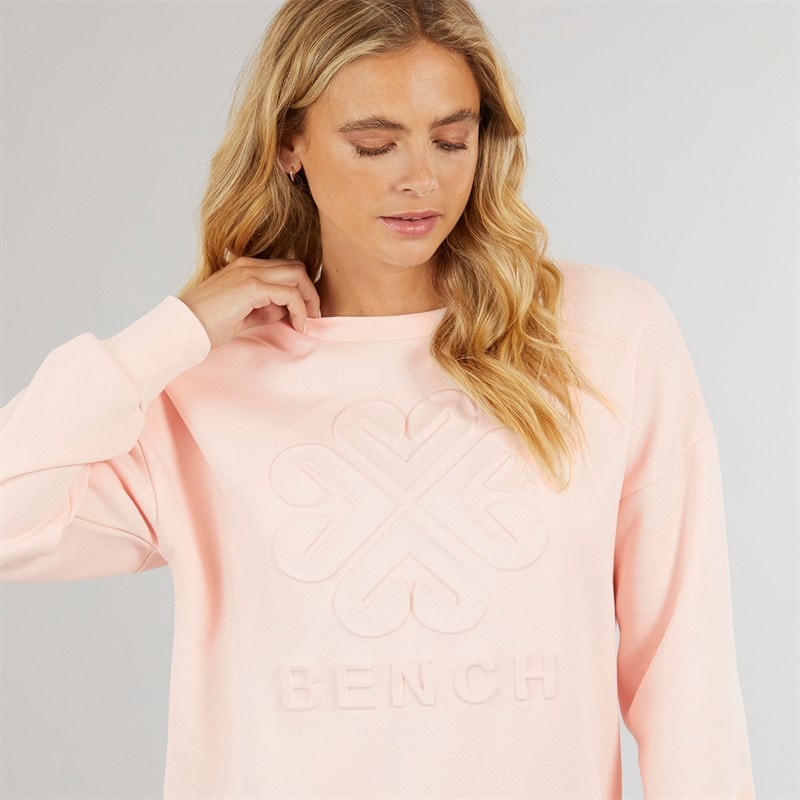 Bench Bluza dla niej kolor jasnoróżowy – zdjęcie  3