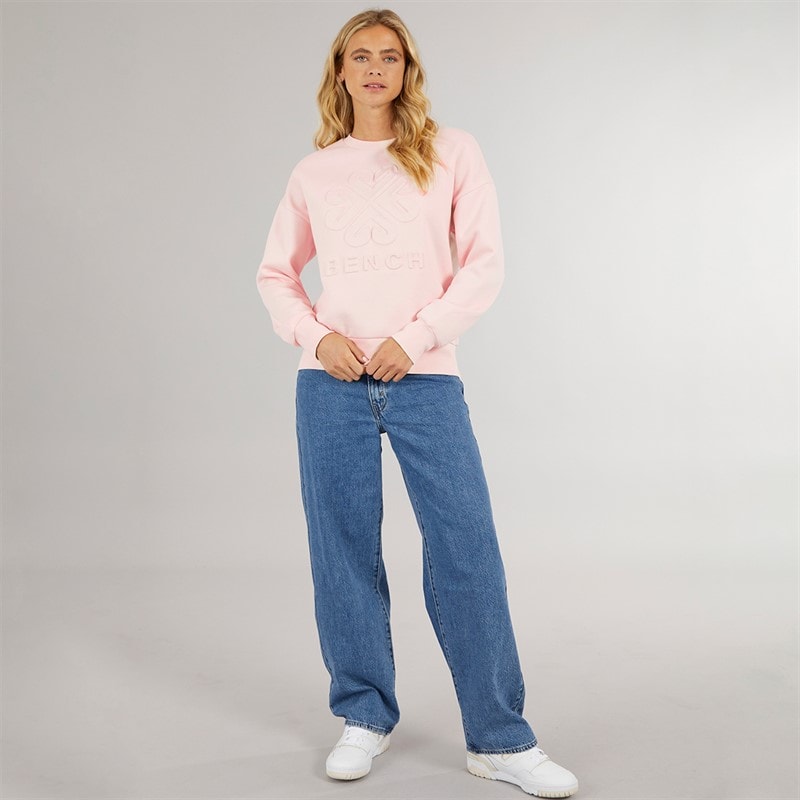 Bench Bluza dla niej kolor jasnoróżowy – zdjęcie  4