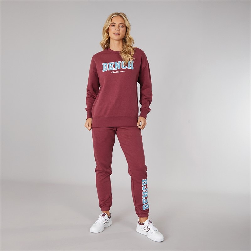 Bench Sweat-Shirt Femme Ercie Bourgogne - Image 4
