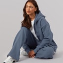 Bench Dames Zip Thru Trainingspak Honest Indigo
