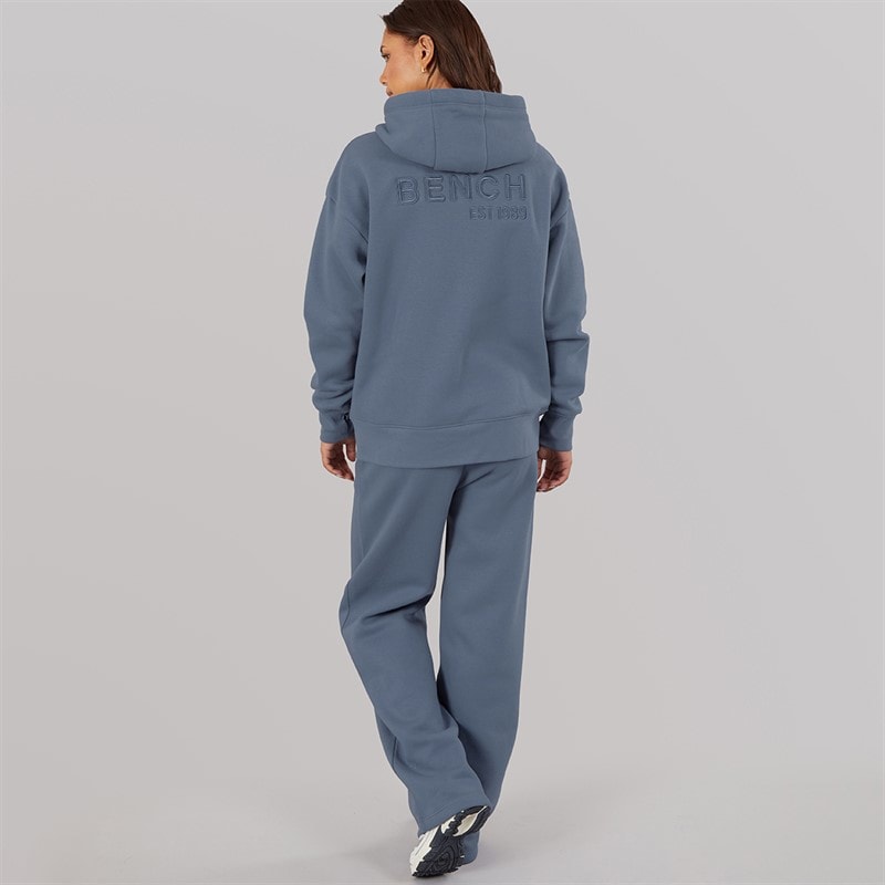 Bench Dames Zip Thru Trainingspak Honest Indigo - Afbeelding 2