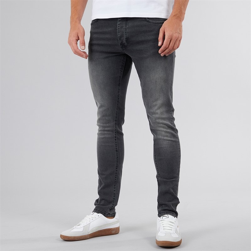 Bench Jeans Skinny Ralemo Homme Gris