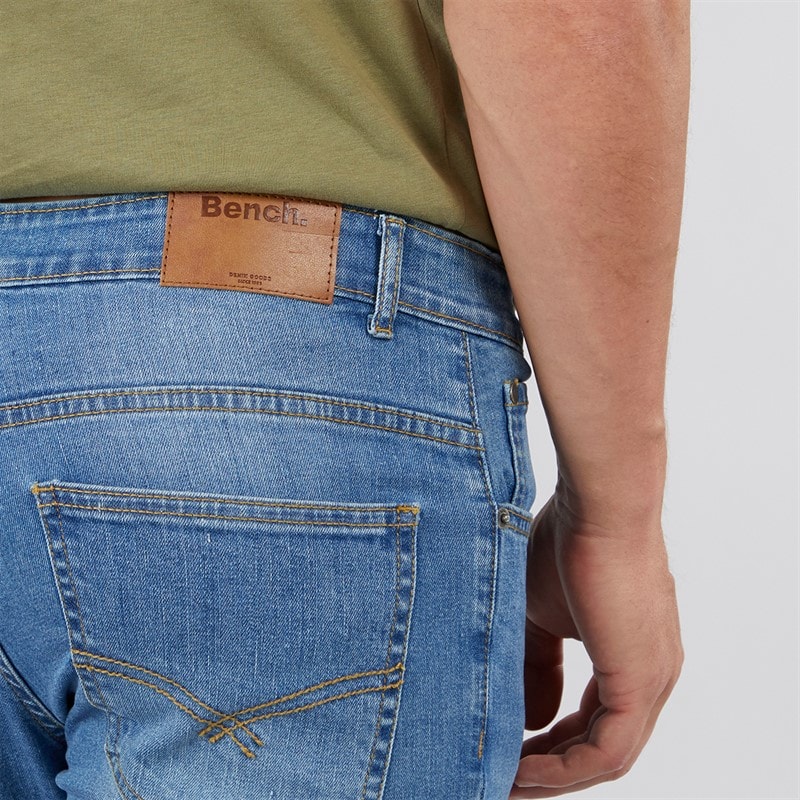 Bench Ralemo jeansy o kroju „skinny fit” dla niego kolor sprany – zdjęcie  3