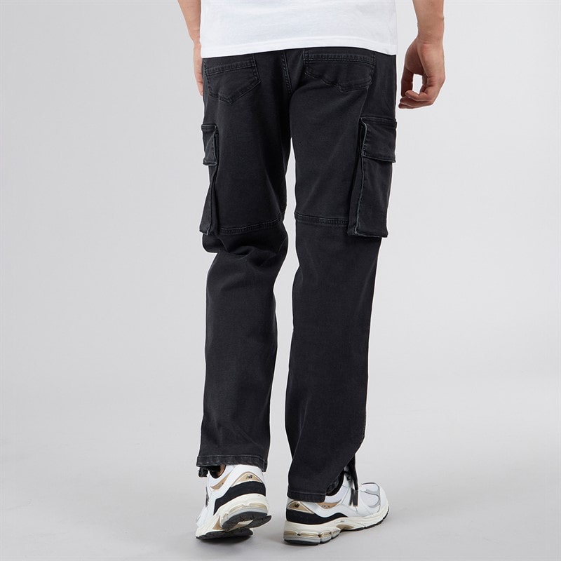Bench Jeans cargo Serian Homme Noir délavé - Image 2