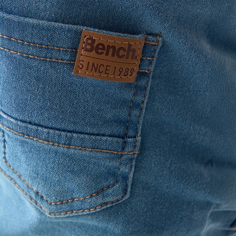 Bench Jongens Bonded Shacket T-shirt En Jeans Set Navy - Afbeelding 5