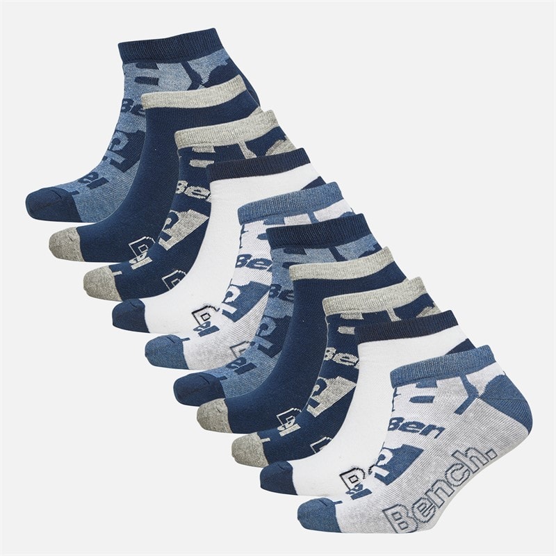 Bench Heren Mosia Set van 10 Trainer Sokken Assortiment - Afbeelding 1