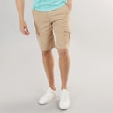 Bench Short Cargo Alatro Homme Stone