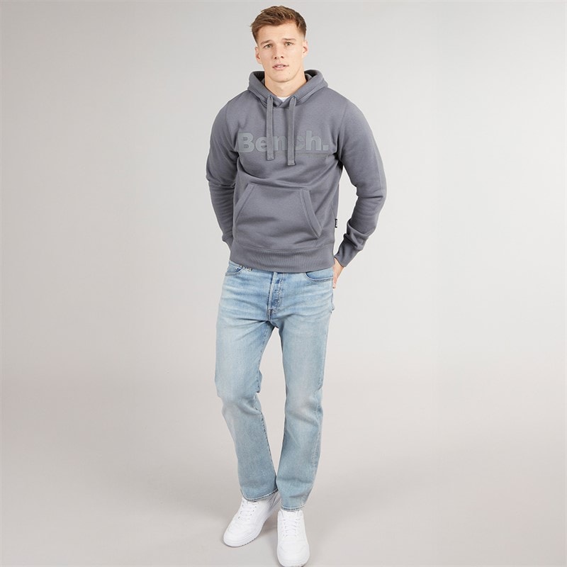 Bench Herren Trassi Hoodie Steel Grey - Bild 3