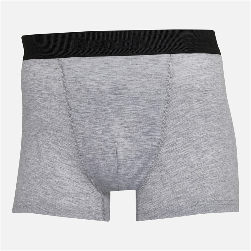 Bench Herren Syers Drei Pack Boxers Schwarz/Grey Marl/Navy - Bild 2