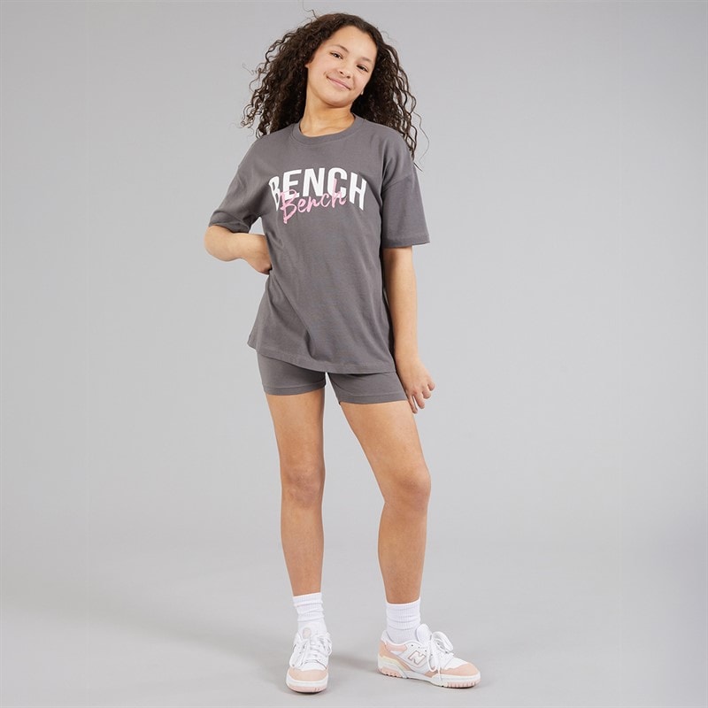 Bench Ensemble short et t-shirt Vexlo Fille Charcoal - Image 4