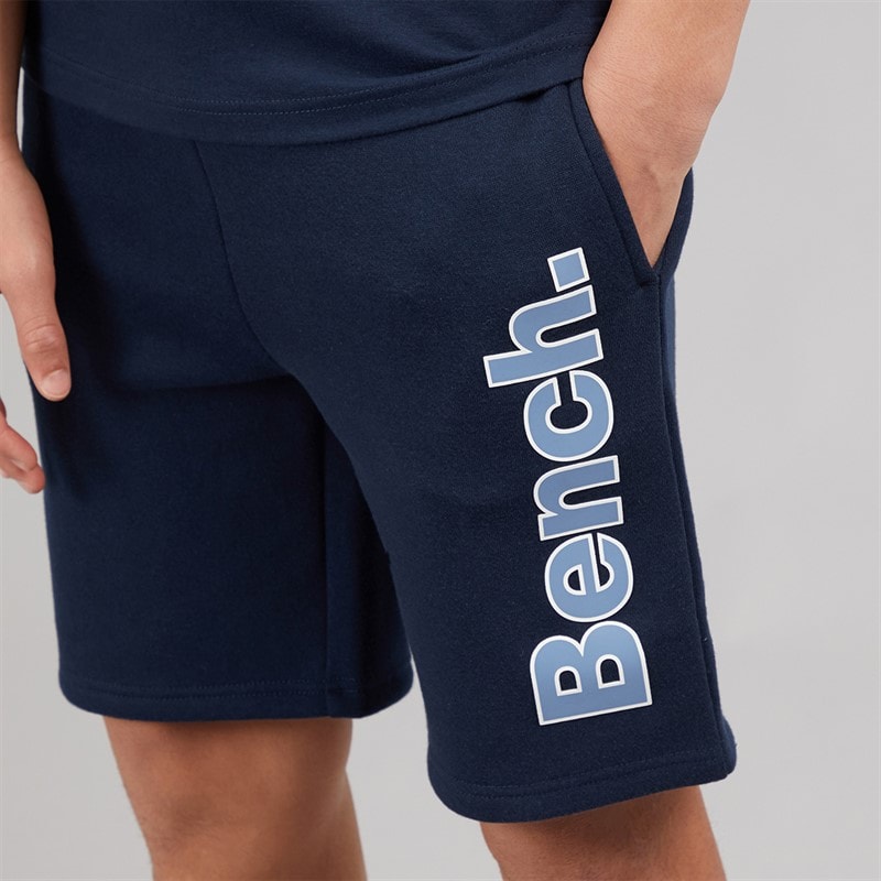 Bench Jongens Gowsen B T-shirt En Shorts Co-ord Set Navy - Afbeelding 3