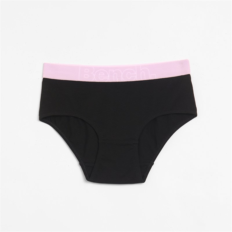 Bench Meisjes Andila Drie Pak Slipjes Lilac Aop/Zwart/Lilac - Afbeelding 3