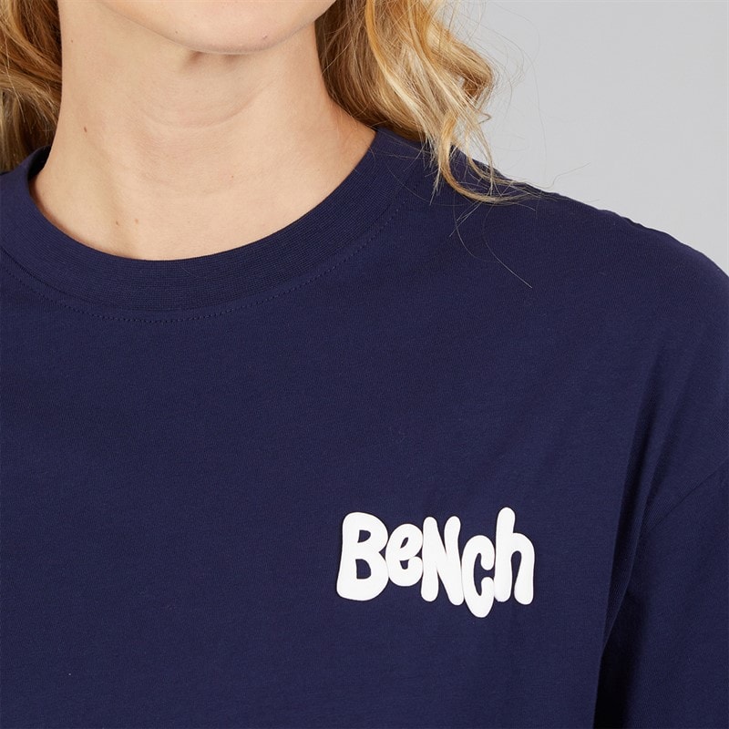 Bench T-shirt oversize Sarrine Femme Deep Navy - Image 5