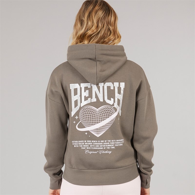 Bench Sweat à Capuche Nikah Femme Charcoal - Image 3