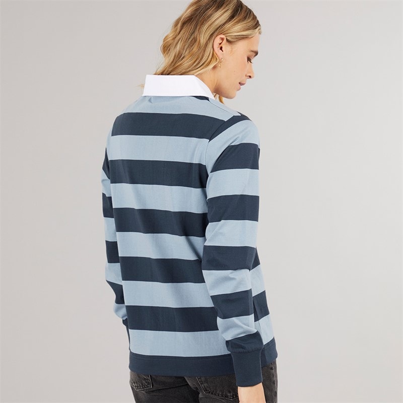 Bench Chemise de rugby Wendren Femme Bleu Marine/Bleu poudre Navy / Dusky Blue - Image 2