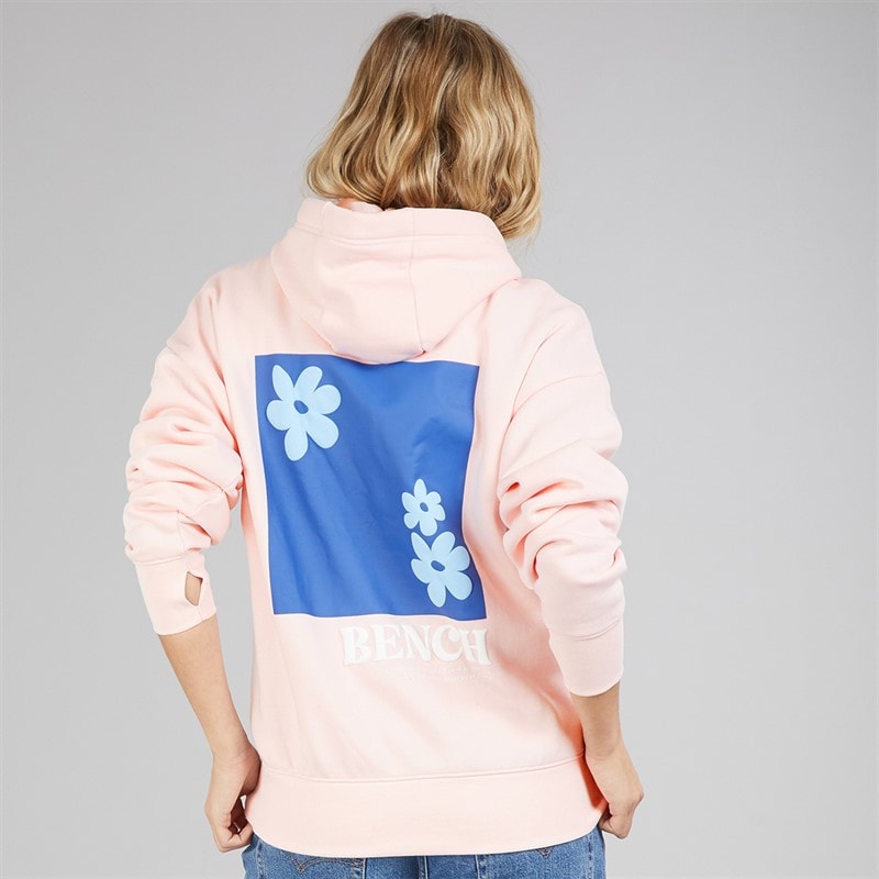 Bench Sweat à Capuche Milane Femme Rose