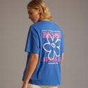 Bench Dames Dernia T-shirt Cobalt Blue