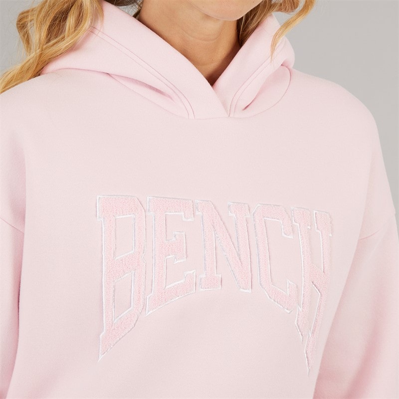 Bench Sweat à Capuche oversize Riddy Femme Pink Frost - Image 3
