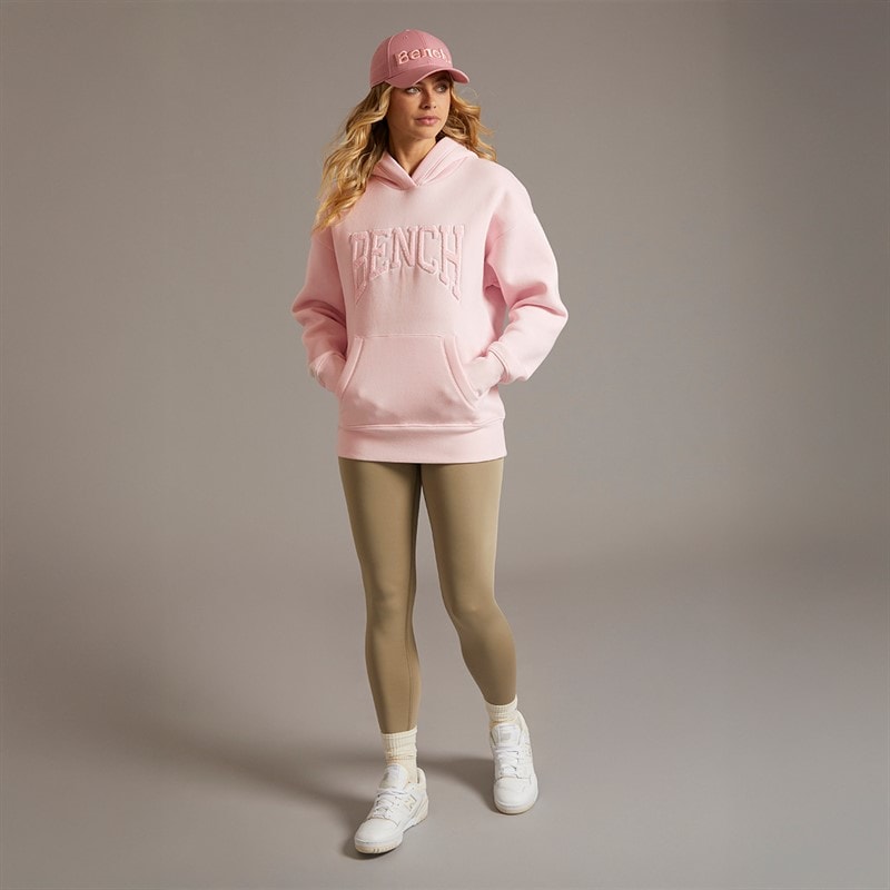 Bench Sweat à Capuche oversize Riddy Femme Pink Frost - Image 4