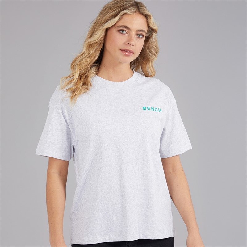 Bench Jorgie T-shirt dla niej kolor Ice Grey Marl – zdjęcie  2