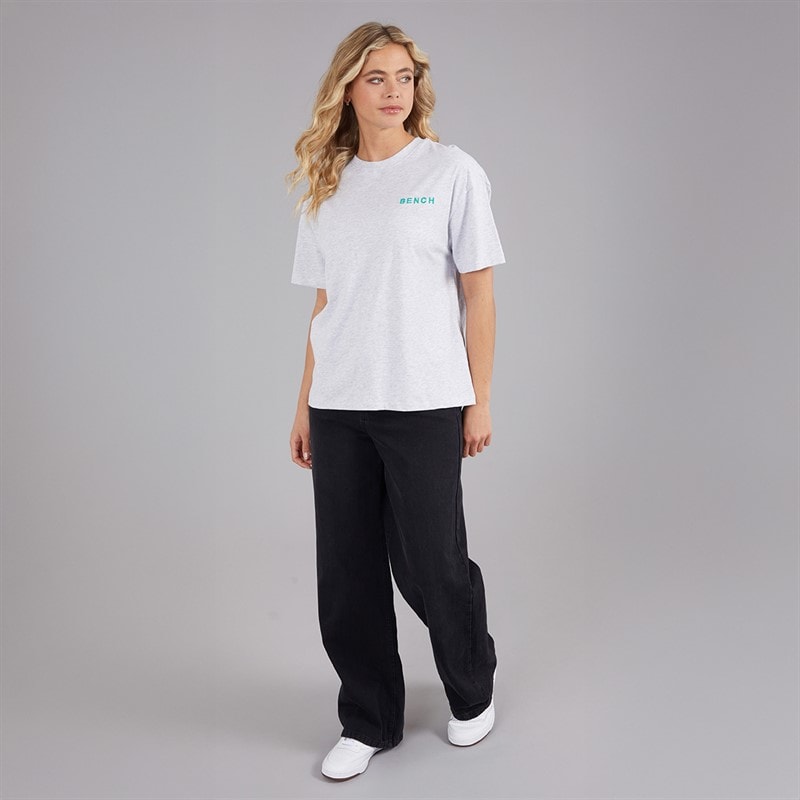Bench Jorgie T-shirt dla niej kolor Ice Grey Marl – zdjęcie  4