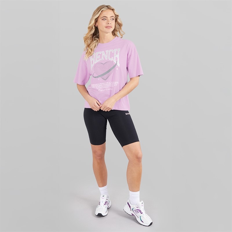 Bench Jilen T-shirt dla niej kolor Lilac Breeze – zdjęcie  4