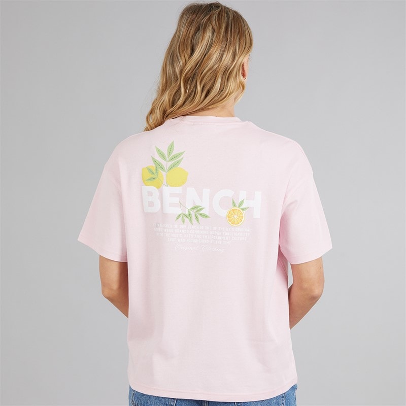 Bench T-shirt Kassa Femme Rose - Image 3