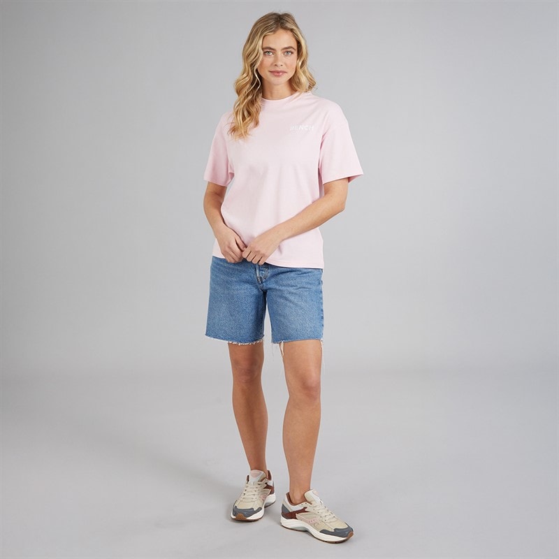 Bench T-shirt Kassa Femme Rose - Image 4