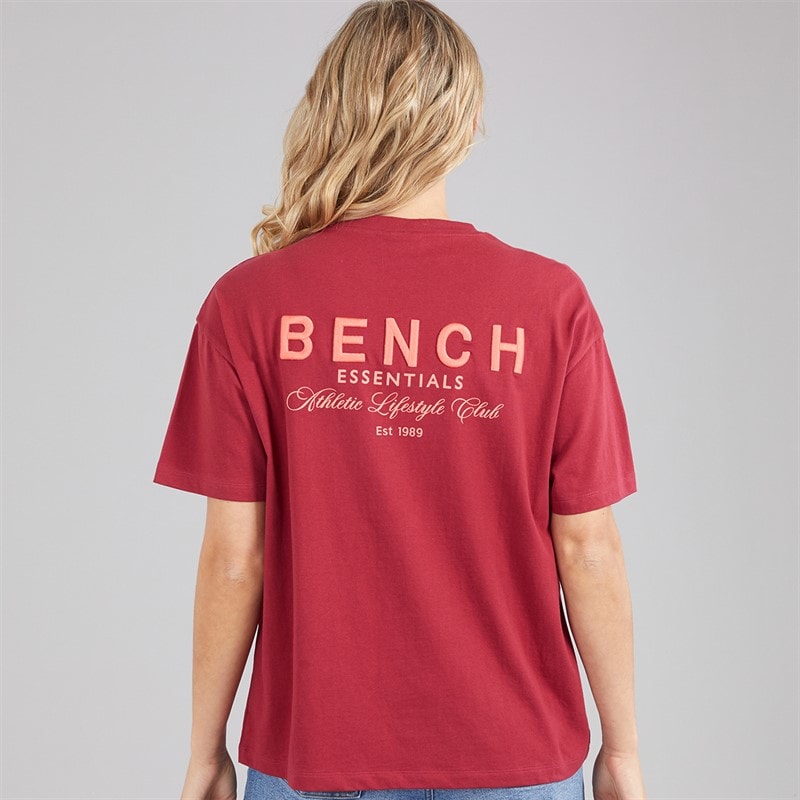 Bench Dames Jorgie T-shirt Cranberry Juice - Afbeelding 2